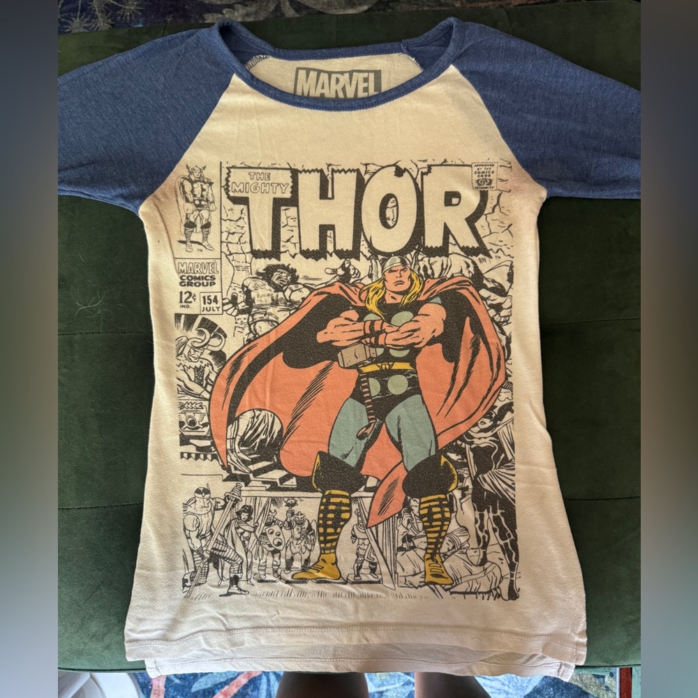 Marvel Thor Comic Long Sleeve Tee